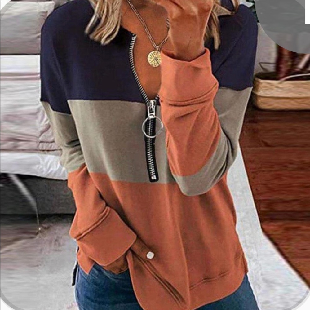 Cozy Autumn Nights Multi-colored Top